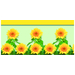 Boîte de fleurs Soleil-Croquis verticaux1