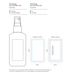 Spray limpiador de manos, 50 ml, Body Label (R-PET)-Boceto del stand1