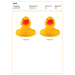 Canard en PVC Mirta-Croquis verticaux1
