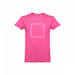 THC ANKARA KIDS. T-shirt da bambino unisex-Schizzi dello stand3
