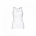 THC TIRANA WH. Ärmelloses Damen-T-Shirt aus Baumwolle. Farbe Weiß-Standskizze1
