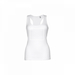 THC TIRANA WH. Ärmelloses Damen-T-Shirt aus Baumwolle. Farbe Weiß-Standskizze3