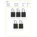 Einkaufstasche aus Non-Woven Talisa-Standskizze2