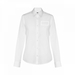 THC PARIS WOMEN WH. Langärmeliges Popeline-Hemd für Frauen. Weisse Farbe-Standskizze4