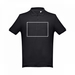 THC ADAM. Herren Poloshirt-Standskizze1