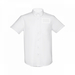 THC LONDON WH. Kurzärmeliges Herren-Oxford-Hemd. Weiße Farbe-Standskizze2