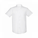 THC LONDON WH. Kurzärmeliges Herren-Oxford-Hemd. Weiße Farbe-Standskizze1