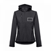 THC ZAGREB WOMEN. Chaqueta softshell para mujer, con capucha removible-Boceto del stand2