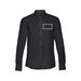 THC PARIS. Chemise popeline pour homme ML-Croquis verticaux4