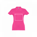 THC EVE. Damen Poloshirt-Standskizze3