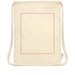 Orissa 100 g/m² Sac à dos en coton biologique avec cordon 5L-Croquis verticaux2
