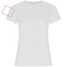 Golden T-Shirt für Damen-Standskizze13
