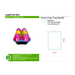LogoEi 6er-Box - Blau - Gold-Standskizze3
