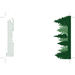 Gräs papperskort Spruce-ståndskiss1
