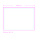 Nota adhesiva Plus Decor 100 x 72 mm, rosa-Boceto del stand1