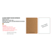 A5 Kraft Paper Notebook - Recycled-Szkic opisu1