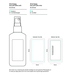 Spray Lavande, 50 ml, Body Label (R-PET)-Croquis verticaux1