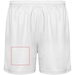 Pantaloncini sportivi da bambino Player-Schizzi dello stand2