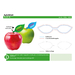 LogoFruit pomme vert - Goldberry + feuille de pommier-Croquis verticaux1