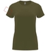 Capri T-Shirt für Damen-Standskizze12