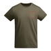 Breda kortärmad T-shirt för herr-ståndskiss3
