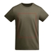 Breda kortärmad T-shirt för herr-ståndskiss7