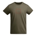 Breda kortärmad T-shirt för herr-ståndskiss12
