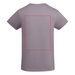 Breda kortärmad T-shirt för herr-ståndskiss10