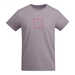 Breda kortärmad T-shirt för herr-ståndskiss12