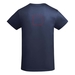 Breda kortärmad T-shirt för herr-ståndskiss11