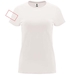 T-shirt Capri à manches courtes pour femme-Croquis verticaux16