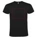 T-shirt unisex a maniche corte Atomic-Schizzi dello stand17