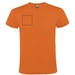 T-shirt unisex a maniche corte Atomic-Schizzi dello stand6