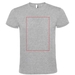 T-shirt unisex a maniche corte Atomic-Schizzi dello stand9