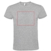 T-shirt unisex a maniche corte Atomic-Schizzi dello stand20