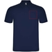 Austral koszulka polo unisex z krótkim rękawem-Szkic opisu1