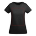 Breda kortärmad T-shirt för dam-ståndskiss7