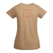 Breda kortärmad T-shirt för dam-ståndskiss9