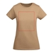 Breda kortärmad T-shirt för dam-ståndskiss7