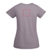Breda kortärmad T-shirt för dam-ståndskiss7