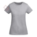 Breda kortärmad T-shirt för dam-ståndskiss8
