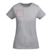 Breda kortärmad T-shirt för dam-ståndskiss5