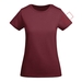 Breda kortärmad T-shirt för dam-ståndskiss3