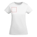 Breda kortärmad T-shirt för dam-ståndskiss19