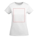 Breda kortärmad T-shirt för dam-ståndskiss20