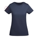 Breda kortärmad T-shirt för dam-ståndskiss13