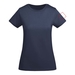 Breda kortärmad T-shirt för dam-ståndskiss15