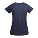 Breda kortärmad T-shirt för dam-ståndskiss3