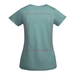 Breda kortärmad T-shirt för dam-ståndskiss10