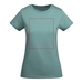 Breda kortärmad T-shirt för dam-ståndskiss18